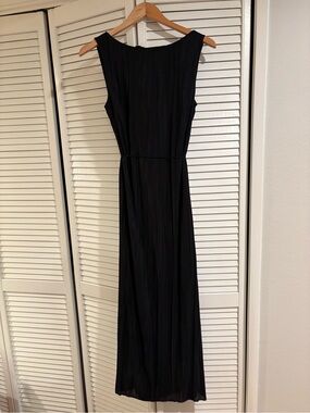 SOLID & STRIPED Black Sleeveless Maxi Dress